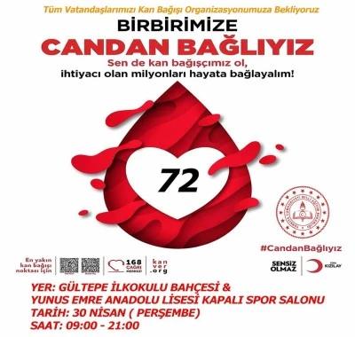 Batman&rsquo;da kan bağış şenliği