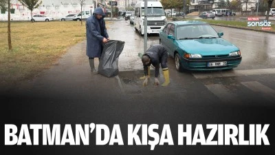 Batman&rsquo;da kışa hazırlık