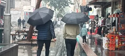 Batman&rsquo;da kışın ilk yağmuru yağdı