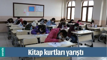 BATMAN'DA KİTAP KURTLARI YARIŞTI