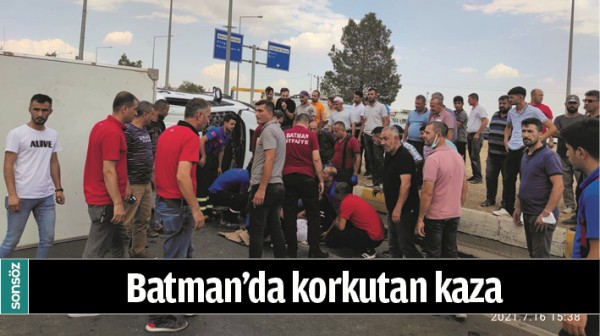 BATMAN'DA KORKUTAN KAZA