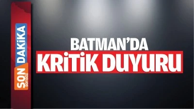 Batman&rsquo;da kritik duyuru