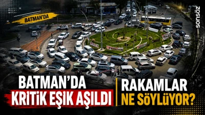Batman'da kritik eşik aşıldı: Rakamlar ne s&ouml;yl&uuml;yor?