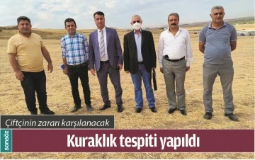 BATMAN'DA KURAKLIK TESPİTİ YAPILDI
