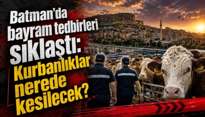 Batman&rsquo;da Kurbanlıklar nerede kesilecek?