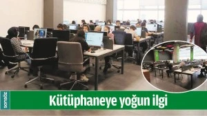 BATMAN'DA K&Uuml;T&Uuml;PHANEYE YOĞUN İLGİ