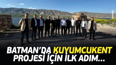 Batman&rsquo;da Kuyumcukent projesi i&ccedil;in ilk adım&hellip;