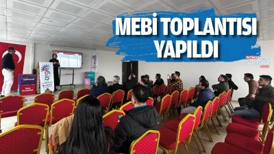 Batman&rsquo;da MEBİ toplantısı yapıldı 