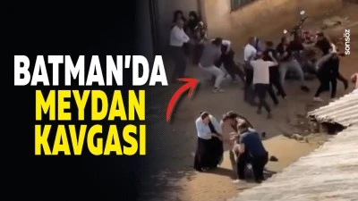 Batman'da meydan kavgası