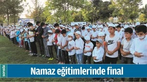 BATMAN'DA NAMAZ EĞİTİMLERİNDE FİNAL