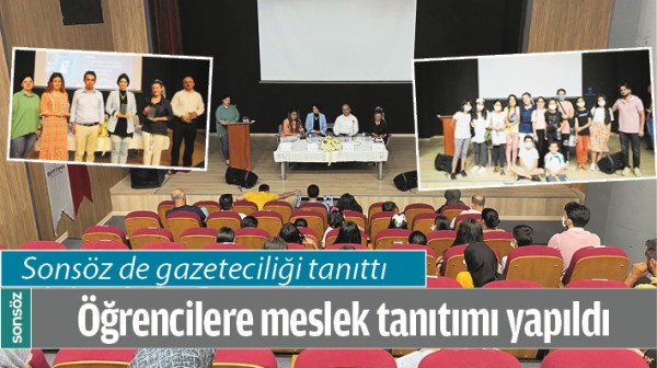 BATMAN'DA &Ouml;ĞRENCİLERE MESLEK TANITIMI YAPILDI
