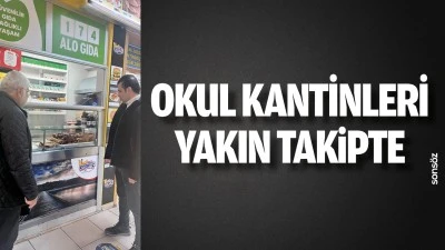 Batman&rsquo;da okul kantinleri yakın takipte