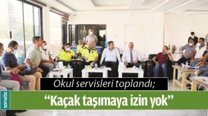 BATMAN'DA OKUL SERVİSLERİ TOPLANDI