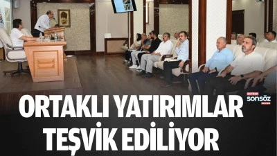 Batman&rsquo;da ortaklı yatırımlar teşvik ediliyor