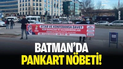 Batman&rsquo;da pankart n&ouml;beti!