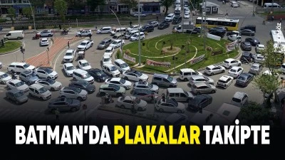 Batman&rsquo;da plakalar takipte