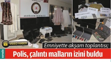 BATMAN'DA POLİS, &Ccedil;ALINTI MALLARIN İZİNİ BULDU