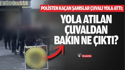 Batman'da Polisten ka&ccedil;an şahıslar &ccedil;uvalı yola attı