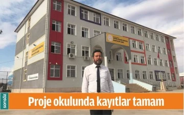 BATMAN'DA PROJE OKULUNDA KAYITLAR TAMAM