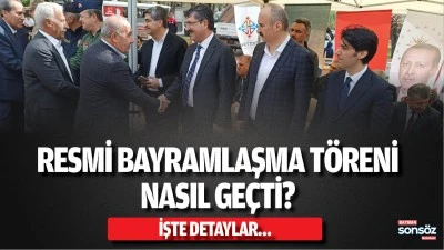 Batman&rsquo;da resmi bayramlaşma t&ouml;reni nasıl ge&ccedil;ti?