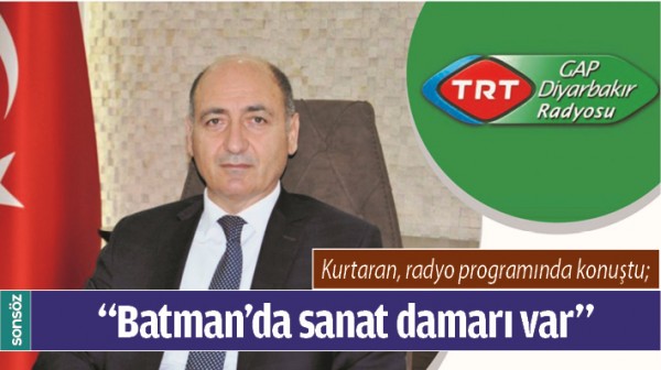 &ldquo;BATMAN&rsquo;DA SANAT DAMARI VAR&rdquo;
