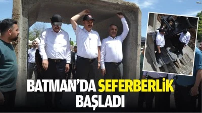 Batman&rsquo;da seferberlik başladı