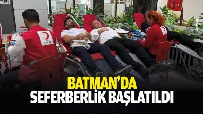 Batman&rsquo;da seferberlik başlatıldı