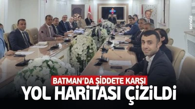 Batman&rsquo;da şiddete karşı yol haritası &ccedil;izildi