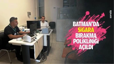 Batman&rsquo;da sigara bırakma polikliniği a&ccedil;ıldı