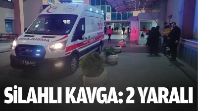 Batman&rsquo;da silahlı kavga: 2 yaralı