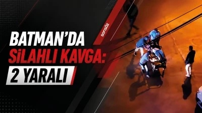 Batman&rsquo;da Silahlı Kavga: 2 Yaralı