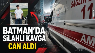 Batman&rsquo;da silahlı kavga can aldı