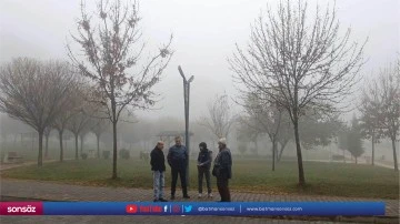 Batman&rsquo;da sis etkili oldu