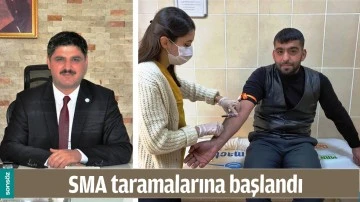 BATMAN&rsquo;DA SMA TARAMALARINA BAŞLANDI