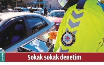 BATMAN'DA SOKAK SOKAK DENETİM