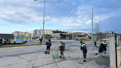 Batman&rsquo;da Stadı ve fuar alanı temizlendi