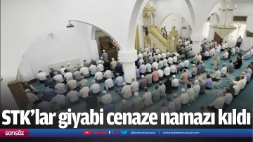 Batman&rsquo;da STK&rsquo;lar giyabi cenaze namazı kıldı
