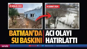 Batman&rsquo;da su baskını acı olayı hatırlattı