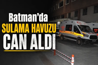 Batman&rsquo;da sulama havuzu can aldı
