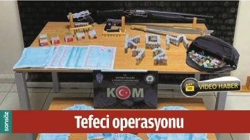 BATMAN'DA TEFECİ OPERASYONU