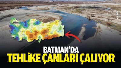 Batman&rsquo;da tehlike &ccedil;anları &ccedil;alıyor