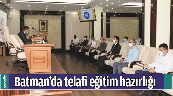 BATMAN&rsquo;DA TELAFİ EĞİTİM HAZIRLIĞI