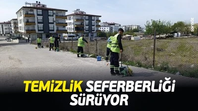 Batman&rsquo;da temizlik seferberliği s&uuml;r&uuml;yor