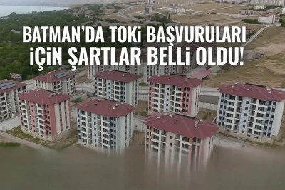 Batman'da Toki Başvuruları İ&ccedil;in Şartlar Belli Oldu! İşte Detaylar!