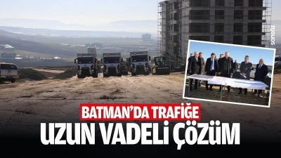 Batman&rsquo;da trafiğe uzun vadeli &ccedil;&ouml;z&uuml;m