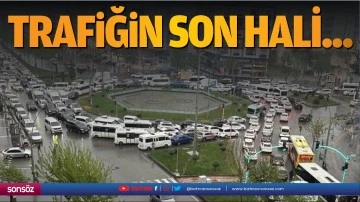 BATMAN&rsquo;DA TRAFİĞİN SON HALİ...
