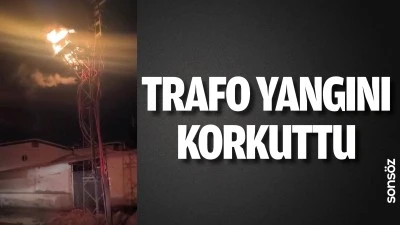 Batman&rsquo;da trafo yangını korkuttu