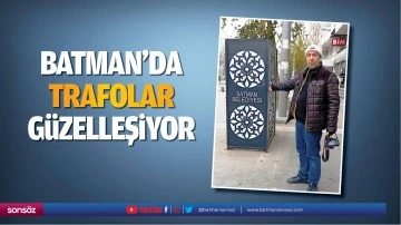Batman'da trafolar g&uuml;zelleşiyor
