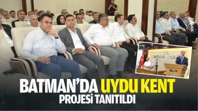 Batman&rsquo;da Uydu Kent Projesi tanıtıldı