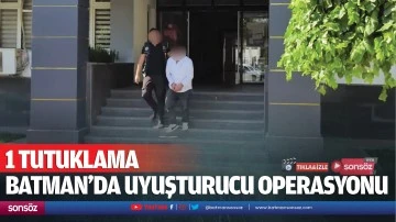 Batman&rsquo;da uyuşturucu operasyonu